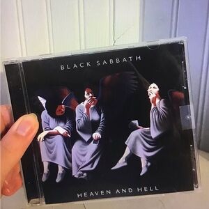 Black Sabbath "Heaven and Hell" CD - Black Album Art